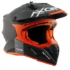 AXOR X CROSS Matt Black Orange Motocross Helmet 8