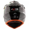 AXOR X CROSS X2 Black Grey Motocross Helmet 5
