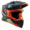 AXOR X CROSS X2 Black Grey Motocross Helmet 8
