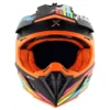 AXOR X CROSS X2 Matt Black Grey Motocross Helmet