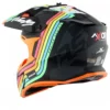 AXOR X CROSS X2 Matt Black Grey Motocross Helmet 4