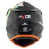 AXOR X CROSS X2 Matt Black Grey Motocross Helmet 5