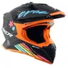 AXOR X CROSS X2 Matt Black Grey Motocross Helmet 8