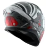 Axor Apex HEX 2 COOL Gloss GREY Red Helmet 6
