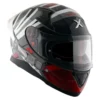 Axor Apex HEX 2 COOL Gloss GREY Red Helmet 8