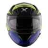 Axor Apex HEX 2 Gloss Neon Yellow Blue Helmet 2