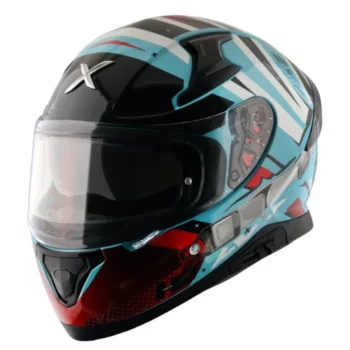 Axor Apex HEX 2 HEX Gloss Blue Red Helmet