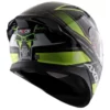 Axor Apex TIKKI Gloss Black Neon Yellow Helmet 7