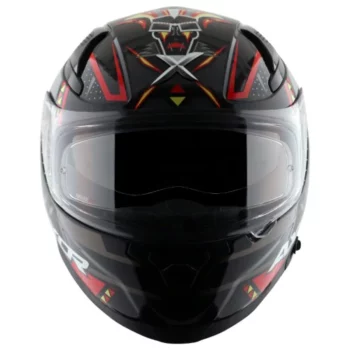 Axor Apex Tiki Gloss Black Red Helmet 2