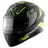 Axor Apex Tiki Matt Black Neon Yellow Helmet 3