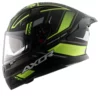 Axor Apex Tiki Matt Black Neon Yellow Helmet 4