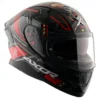 Axor Apex Tiki Matt Black Red Helmet 9