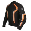 BBG XPlorer Black Orange Riding Jacket 1