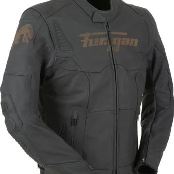 Furygan Fury Sherman Leather Black Riding Jacket 2