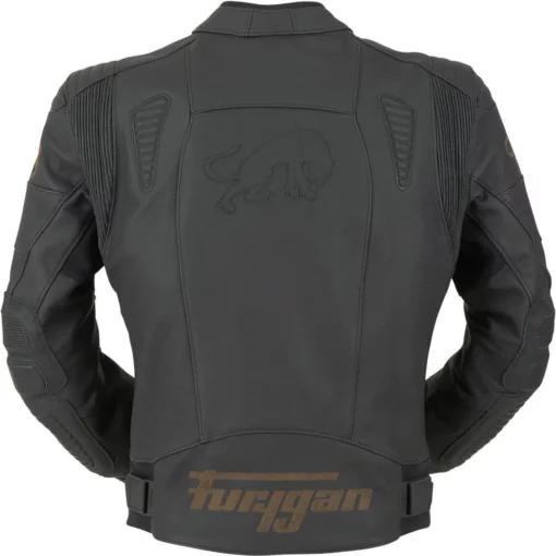 Furygan Fury Sherman Leather Black Riding Jacket 4