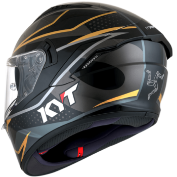 KYT NF R Davo Replica Gold Helmet 2