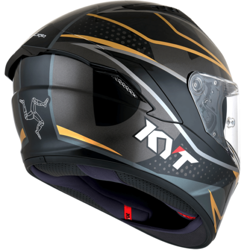 KYT NF R Davo Replica Gold Helmet 4