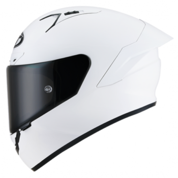 KYT NZ Race White E06 Helmet 2
