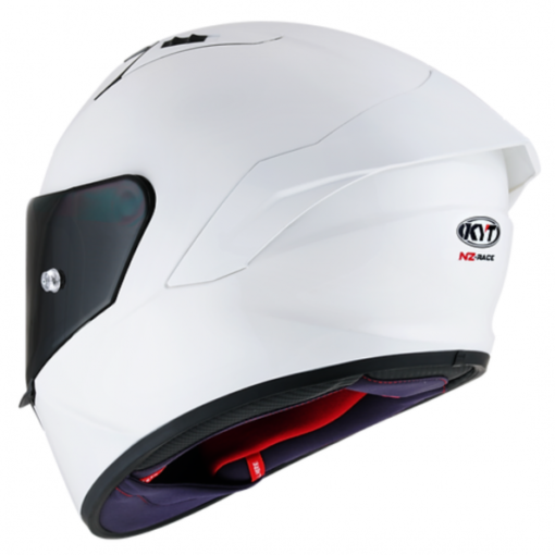 KYT NZ Race White E06 Helmet 4