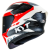 KYT TT Course Gear Black Red Helmet 4