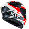 KYT TT Course Gear Black Red Helmet 6