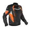 Rynox Tornado Pro V4 Black Orange Riding Jacket 1