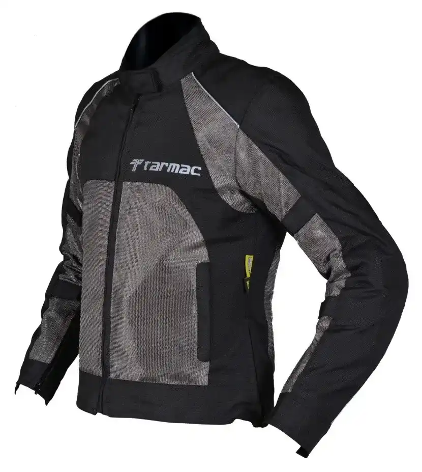 Tarmac Drifter II Men s Black Grey Riding Jacket Custom Elements