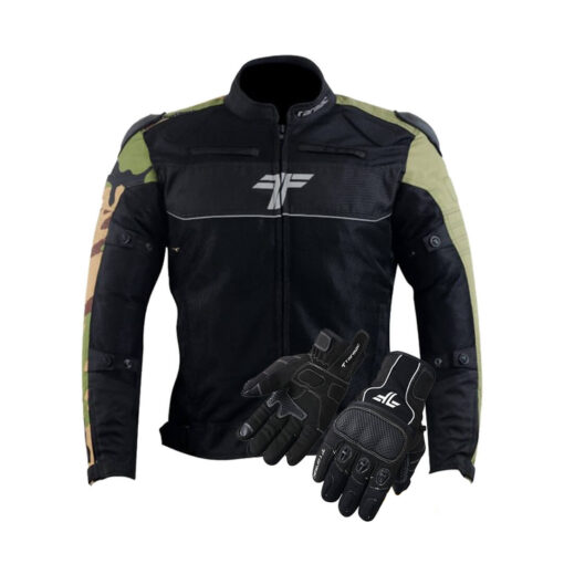 Tarmac One III Level 2 Black Camo Riding Jacket 21