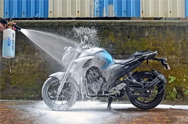 washing your motorcycle