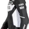 IXON Matrix Evo Textile Black White Riding Jacket 5