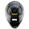 AXOR Apex Carbon Small Checks Gloss Neon Yellow Helmet 6