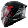 AXOR Apex Marvel Venom Gloss Black Red Helmet 4