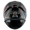 AXOR Apex Marvel Venom Gloss Black Red Helmet 5