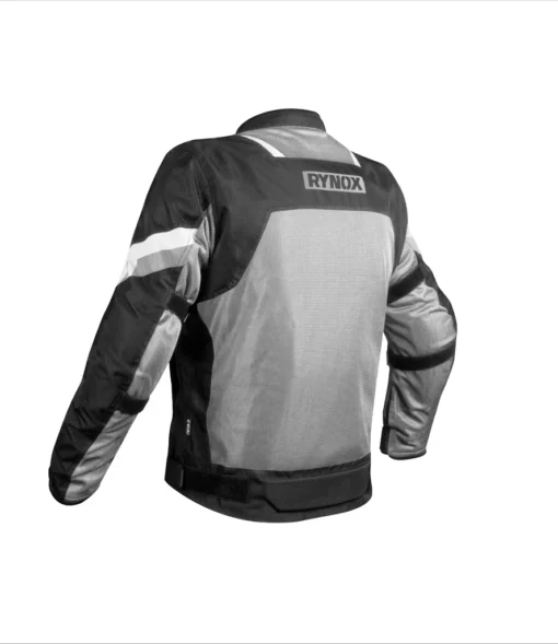 Rynox Helium GT2 Black White Grey Riding Jacket 2