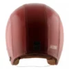 AXOR Retro Jet Leather Wild Red Open Face Helmet (1)