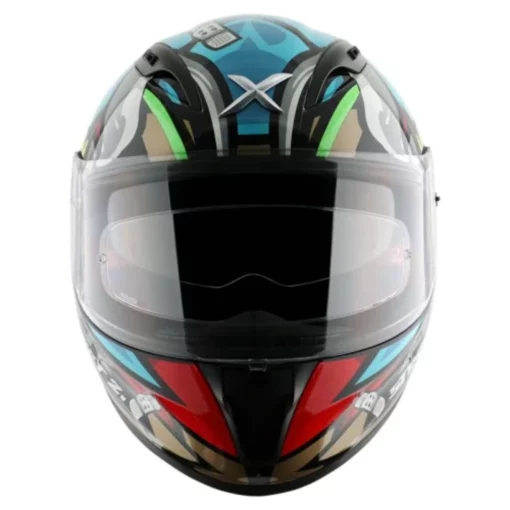 AXOR Street Bobby Black Blue Helmet (3)