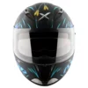 AXOR Street ZAZU Matt Black Blue Helmet (2)