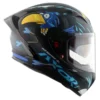 AXOR Street ZAZU Matt Black Blue Helmet (3)