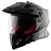 AXOR X CROSS Dual Visor SC Balck Red Dual Sport Helmet (2)