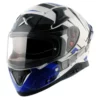 Axor Apex HEX 2 Gloss White Blue Helmet (2) (1)
