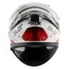 Axor Apex HEX2 Gloss White Red Helmet (1) (1)