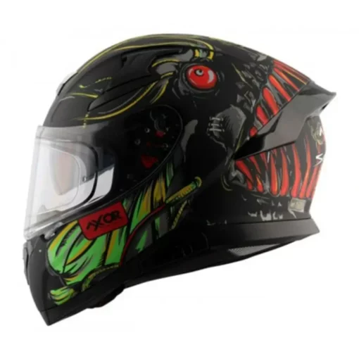 Axor Apex Sea devil Matt Black Red Helmet (1)