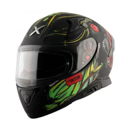 Axor Apex Sea devil Matt Black Red Helmet (4)