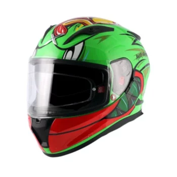 Axor Street Racing Duck Gloss Green Red Helmet (1).1
