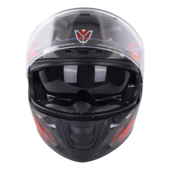 IGNYTE IGN4 Goos Mat Black Red Helmet 1 (5)