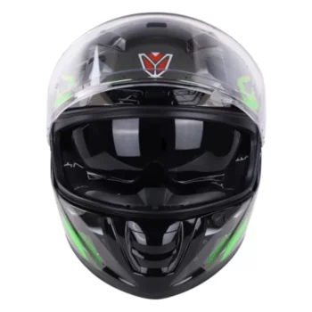 IGNYTE IGN4 Goos Matt Black Green Helmet11 (5)