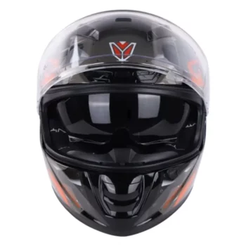 IGNYTE IGN4 Goos Matt Black Orange Helmet1 (1)