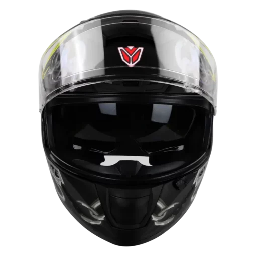 IGNYTE IGN4 Hyena Glossy Black Helmet 1 (2)
