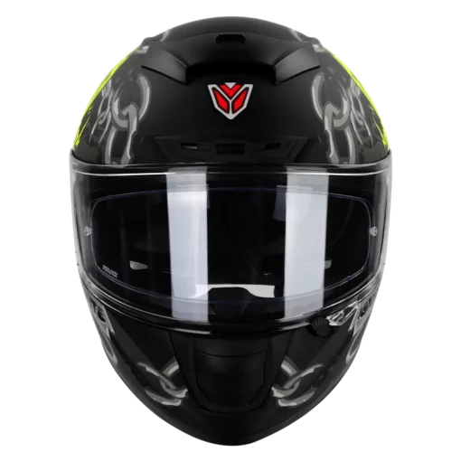 IGNYTE IGN4 Hyena Glossy Black Helmet 1 (3)