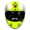 IGNYTE IGN4 Hyena Glossy Fluo Neon Helmet 1 (1)